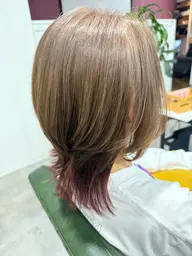【minimo限定】カット+インナーカラー+リペアTR