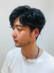 【メンズメニュー】似合わせカット+メンズパーマ+クイックスパ