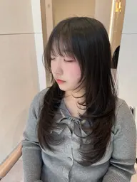 ミニモ限定　レイヤーカット+艶トリートメント