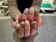 【オフなし】　フィルイン定額デザインネイル