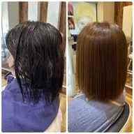 ❣️[低ダメージ縮毛矯正]❣️カット & 縮毛矯正　ご新規様限定