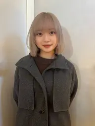 💞人気NO3💞理想の色味に🩷ブリーチ+高級ケアカラー💞韓国/ケアブリーチ/ハイトーン/学割/ミニモ特別価格💘