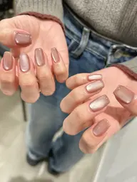 オフなし🦋韓国風ﾃﾞｻﾞｲﾝ🦋【ﾌﾗｯｼｭ/ﾏｸﾞﾈｯﾄ/ﾐﾗｰﾈｲﾙ】ワンカラー仕上げ