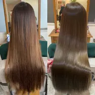 カット➕髪質改善カラー➕最高級プレミアムAujuaトリートメント