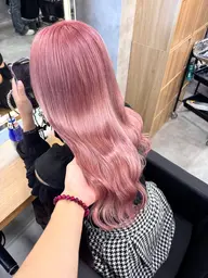 【4月限定40%offSALE‼️✨️人気No.2✨️] 🍭ブリーチ使用ダブルカラー+オリジナルトリー トメント