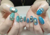 自爪🌈持ち込みデザイン6本