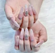 ［チップ長さ出し10本］6本アートやり・パーツつけ放題