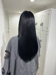 ❄️透明感ある暗染め(黒染めも可)❄️