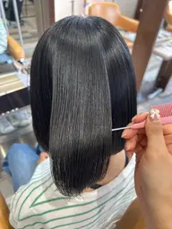 ❣️TJ天気予報初めての方限定❣️カット+ノンダメージ水素ストレート+艶髪シルクトリートメント