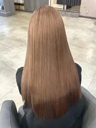 【髪質改善】【ブリーチ毛対応】髪ドラ酸性ストレート