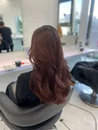 🇰🇷更なる韓国美女に🇰🇷韓国風カット×透明感カラー×クイック髪質改善トリートメント✨