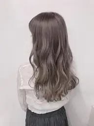 【☆理想の色を負担をかけずに☆】ケアブリーチ♪ファィバープレックスWカラーorグラデーションカラー+アミノ酸Tr