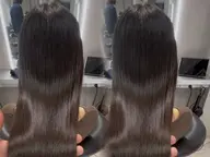 【モデルメニュー時間指定あり】💎うる艶ストレート＋カット💎（縮毛矯正＋トリートメント）