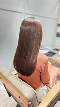 カット+ケアカラー+3stepトリートメント