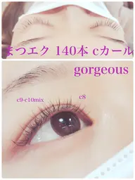 ✨当店まつエク部門人気No.1✨トレーニングJrアイリスト　　最高級フラットラッシュ(オフ込み)140本
