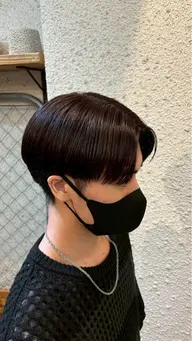 【5月限定】 🔗さりげな色気ツヤ髪爆モテワンカラー🔗➕毛先まで潤う水分補給トリートメント🫧#メンズモデル募集