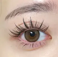 【ミニモ限定‼️】Wフラットラッシュ100本＆下まつげ30本まで✨️大人気の束感仕上げも可能です🍀