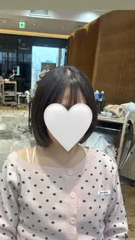 4月28日14時​〜​、17時​〜​限定‼️⭐️ボブカットモデル募集⭐️[うる艶トリートメント＋スパ付き🫧]