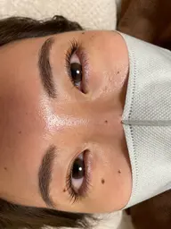 ボリュームまつ毛Cカール💠ミニモ限定💠人幹細胞美容液のコート仕上げです。Cカール出来にくい方。補足説明を見て下さい↓