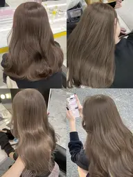 【人気No.1ﾒﾆｭｰ🎀】まろやかベージュ+レイヤーカット+トリートメント