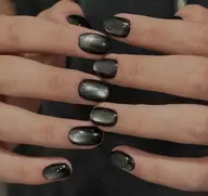 大人気[メンズ限定ネイル]ワンカラーorマグネット(2色まで)(オフありの場合+¥500) ベースジェル甘皮ケア付き