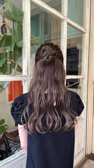 お呼ばれヘアセット🎀