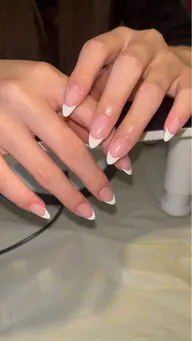 【モテ・清楚】フレンチ¥4000✨【オフ無し】クリアベース※初回の方のみ