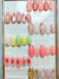 ほどよくアートを楽しみたい方に☆定額ネイル【ムーンコース】