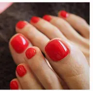 初回限定メニュー⭐️フット♪爪潤う弱酸性ジェル導入!ワンカラーorラメグラデ※オフ付き