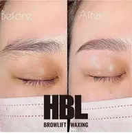 認定サロン WAX込み ハリウッドブロウリフト +WAX+メイク込み(ケアブラシ付き)