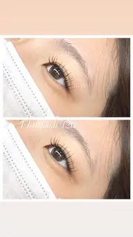 【雫限定半額クーポン】マツエクフラットラッシュ120本 ¥7,000→3,750※オフなしのお客様