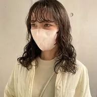 カット+前髪パーマ