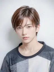 期間限定メンズカット＋ハイライト