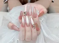 10本【トウメイ、ラメグラ、マグネット】＋2本アート　　5500円