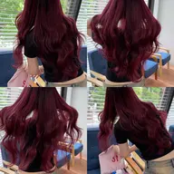 ブリーチなしピンクカラー🩷