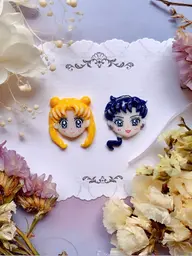 👼🏻【フット】人物系キャラ3Dアート2本＋お好きなネイル【✖オフ無し】