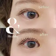 【アンドヘルシー】フラットラッシュ120本/オフ込み※LEDエクステのオフは不可。