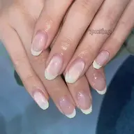 【王道シンプル】自爪✨カラーフレンチ¥7,700