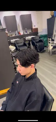 メンズカット＋パーマ＋ケアトリートメント