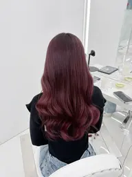 ❲ 𝐔𝟐𝟓❳  モテ暖色カラー🎀×超音波トリートメント.𖥔 ݁