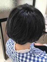 店長担当似合わせカット & 仕上がりツヤツヤヘアカラー