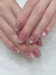 🌸【オフなし】 🌷ハンドパラジェルマグネットワンカラー⭐️パーツ要相談