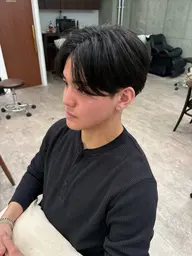 【当日予約OK‼️】メンズカット➕フェザーパーマ🌀➕眉カット