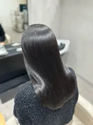 【髪質改善ストレート】ストレートエステ＊ヘッドスパ付き￥22000