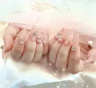 オフ込み🤍チップ長さだし10本＋持ち込みアート3本🧸✨