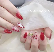 【人気No.2★持ち込みアートok】ワンカラー+アート4本 ¥6500