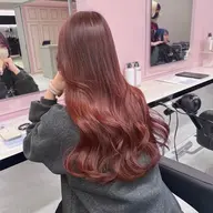 【🎀1日3名限定🎀】ブリーチなしダブルカラー+オリジナルトリートメント+コテ巻スタイリング🏹