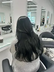 【🦋ブリーチなしでもできる🦋】ブルーブラック／コリアンブラック🇰🇷ワンカラー🤍