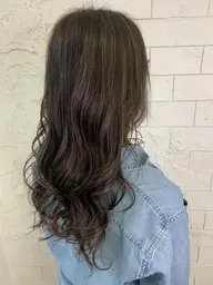 【フルカラー】白髪染め対応♪ＴＨＲＯＷカラー＋調整カット