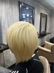 【メンズ・レディース】✂️カット➕🌺ブリーチ2回➕ハイトーンカラー‼️